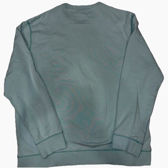 IZOD Saltwater Relaxed Classic Blue, Large - 100% COTTON SWEAT SHIRT - Picture 7 of 8